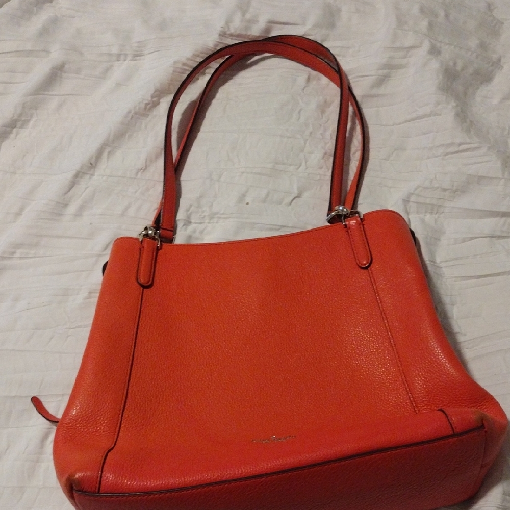Kate Spade Vibrant Orange Tote Bag